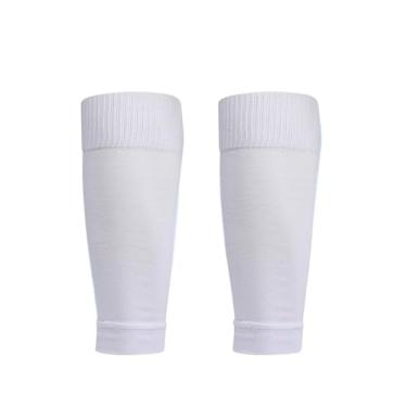 Imagem de Mangas de meia de futebol, caneleiras elásticas, unissex para treinamento e jogos