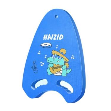 Imagem de Vaveren Prancha de natação de espuma EVA, prancha de natação com alças, de, de para equipes de e nadadores infantis, Jacaré Azul