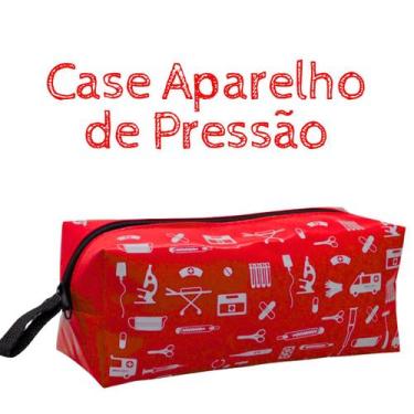 Imagem de Kit Maleta Médica Bolsinha Case Capinha Aparelho Pressão Estetoscópio 