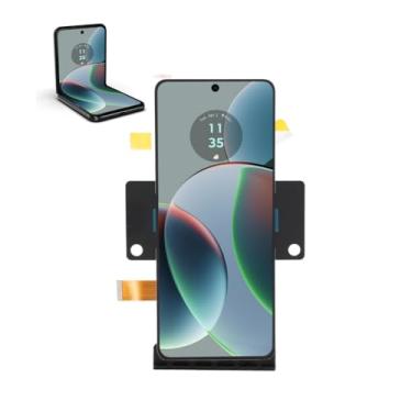 Imagem de Substituição de tela OLED para Razr 2023/40/40 Ultra - 17.5 cm FHD + tela 2640x1080 com sensor multitoque e impressão digital (compatível com XT2453 / XT2323 / XT2321)