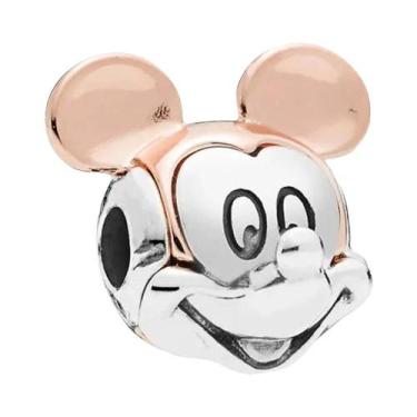 Imagem de Charm De Prata Esterlina 925 Da Disney Para Pulseira Mickey Minnie, Be