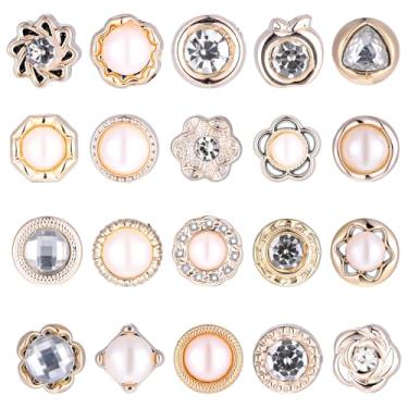Imagem de 20 peças de botões de broche de camisa feminina sem costura invisível broche de pérola botões de cobertura alfinetes de lapela blusa broche de modéstia evita exposição acidental pinos decorativos para
