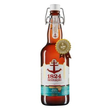 Imagem de Cerveja Artesanal 1824 Imigração Pilsen Premium 500ml