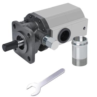 Imagem de Swess Bomba hidráulica divisor de toras de 11 GPM, bomba hidráulica de 2 estágios para divisor de troncos 3000PSI 1/2" NPT Threads Bomba divisor de madeira, bomba de divisores de madeira de alumínio 3600 RPM