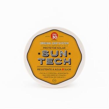 Imagem de SUN TECH Protetor Solar Corporal FPS 30 75 g – Grip System de alta aderência, amplo espectro UVA/UVB, resistente à água e suor, hidrata com manteiga de cupuaçu