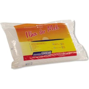 Imagem de Travesseiro Gazin Algodao Suporte Macio Ilha do Mel