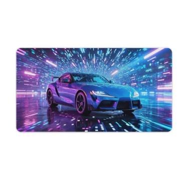 Imagem de HouLaiZhe JDM CarsSUP SportsFutureSci-Fi Gaming Mouse Pads JDM Car Desk Pads Grandes Mousepads para teclado de mesa de computador 40 x 75 cm