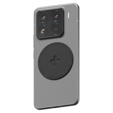 Imagem de Hagibis Adesivo Magsafe, anel Magsafe de carregamento sem fio, kit de conversão magnética universal para iPhone 17/16/15/14/13/12/11/XS/8, Samsung Galaxy, Google Pixel, Xiaomi, Huawei (KM10 Preto)