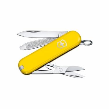 Imagem de Canivete de Bolso Pequeno Victorinox Classic Sd Amarelo