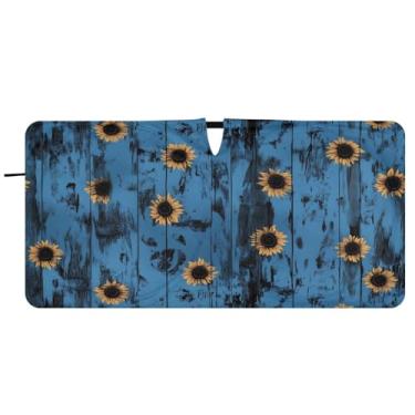 Imagem de CEBUGI Para-brisa de carro dobrável para-sol sombra girassol janela de carro guarda-chuva dianteiro para-brisa para-sol para acessórios de carro legal carro refletor protetor solar, P