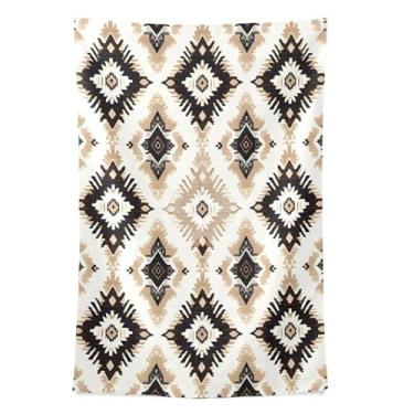 Imagem de STAYTOP Tapeçaria de tapeçaria nativa americana padronizadas tapeçarias de parede para decoração de casa decoração de dormitório sala de estar quarto tapete de parede (60 × 51 polegadas)