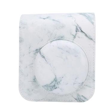 Imagem de Cryfokt Capa Protetora para Câmera Instantânea, Durável, Couro Pu, Bolsa para Câmera Com Alça para 12, 11 Entusiastas de Fotografia de Instantânea