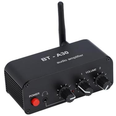 Imagem de KIMISS Amplificador de Som 5.2 Com Ganho de 20dB para Toca-discos - Pré-amplificador Dual Op Com Interface de 3,5 Mm, Ideal para Alto-falantes, Fonte de Alimentação DC 5-12V