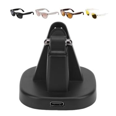 Imagem de Asixxsix Base de carregamento para óculos inteligentes, estação de carregamento magnética com indicador LED, suporte de carregamento para Meta Skyler Headliner.