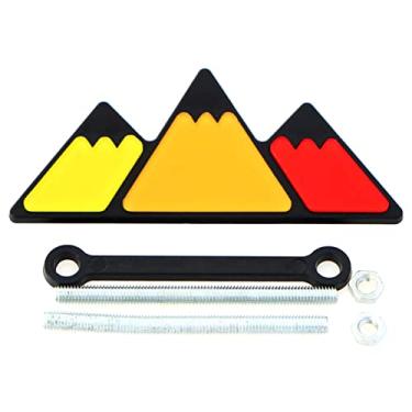 Imagem de LUGU Substituição da etiqueta da decoração do emblema do emblema da grade para 4Runner Sequoia Rav4 Highlander