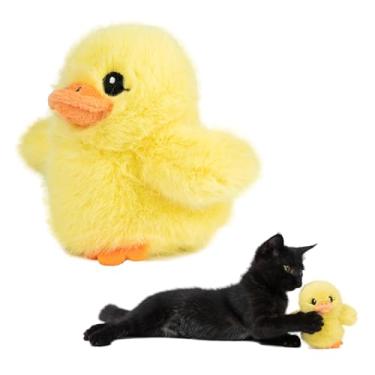 Imagem de Brinquedos interativos para gatos Catify by Best Pet Supplies – Brinquedos de pelúcia, ativados por movimento e rangendo com erva de gato norte-americana premium para gatos e gatinhos internos