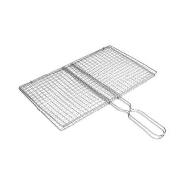 Imagem de Grande Cesto De Grelhar Para Churrasco, Rede De Grelha Para Carne, Pei