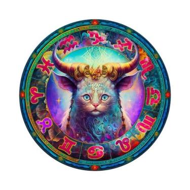 Imagem de Quebra-Cabeça De Madeira Em Forma De Cão Com Óculos, Jogo De Tabuleiro