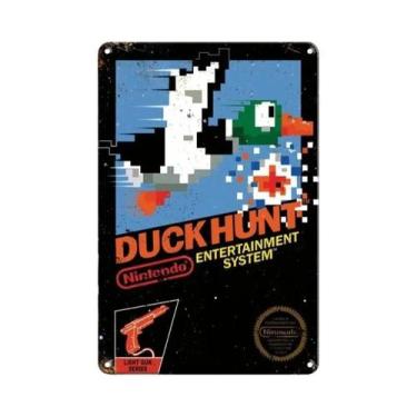 Imagem de Placa De Metal Vintage Gamer, Cartaz De Jogos Clássicos, Placa De Alum