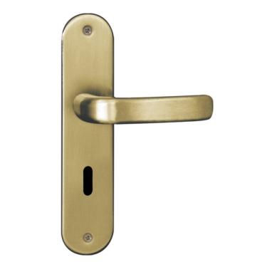 Imagem de Fechadura Interna Espelho Aço 40mm Mgm Stilo Bronze Latonado