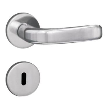 Imagem de Fechadura Interna Roseta Aço Mgm Stilo Cromado