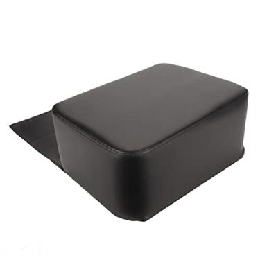 Imagem de Cryfokt Almofada de Espuma Confortável para Assento de Cadeira de Estilo de Salão de Beleza para Corte de Cabelo de Crianças para Salões de Beleza e Clubes de SPA Couro PU 15,4 X 11,4 X 6,7 pol.