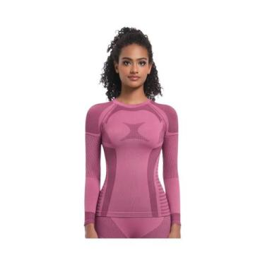 Imagem de Camisas De Yoga Femininas De Manga Longa Para Inverno, Fitness, Corrid