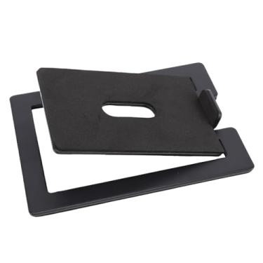 Imagem de Fabater Suporte de Alto-falante de Mesa Acolchoado Reduz a Ressonância Design Angular Ideal para Construção de Metal de Alto-falante de PC (Preto)