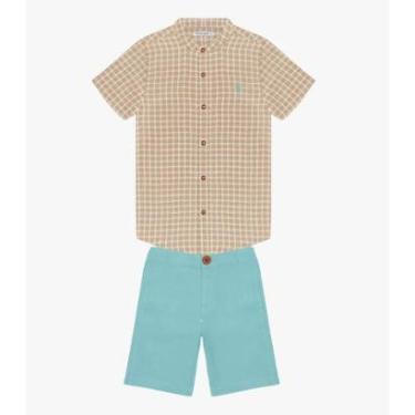 Imagem de Conjunto Infantil Trick Nick Xadrez Masculino-Masculino