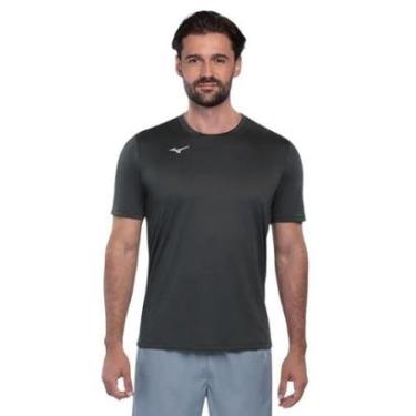 Imagem de Camiseta Mizuno Energy 2.0 Masculina - Cinza M-Masculino