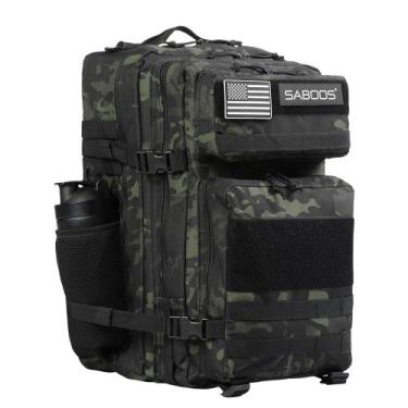 Imagem de Mochila Saboos Tactical 45L Military Nylon Impermeável