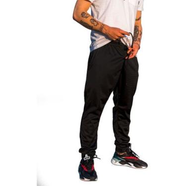 Imagem de Calça Jogger Premium Estilo Jogador De Futebol Neymar Gabgol, Preto, P