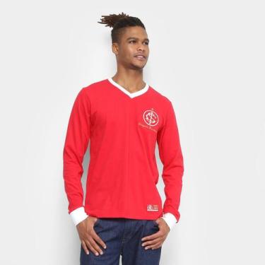 Imagem de Camiseta Internacional Retro Mania 1975 Manga Longa Masculina - RetrôM