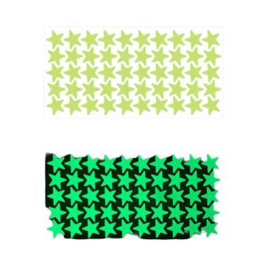 Imagem de Adesivos Luminosos Para Quarto Infantil Estrelas Fluorescentes Decoraç