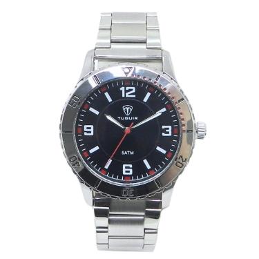 Imagem de Relógio Masculino Tuguir Analógico TG223-3C Prata e Preto-Masculino
