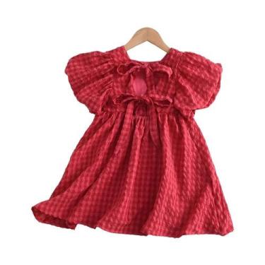 Imagem de Vestidos De Festa Florais Para Meninas, Elegantes Roupas De Verão Para