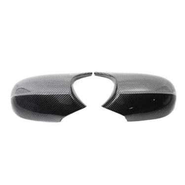 Imagem de Compatível com BMW E87 E88 E81 E82 E90 E91 E92 E93 2007-2011 Substituição de carro Retrovisor Lateral Espelho Tampa Asa Tampa Porta Carcaça Shell Guarnição(Carbon Look)