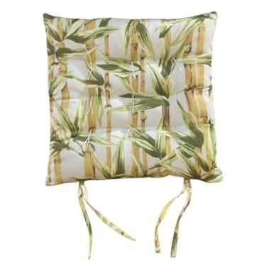 Imagem de Kit com 8 Almofadas Assento Futon Estampado Gorgurinho - com Amarril para Cadeiras e Bancos, Confortáveis e Duráveis, Versáteis para Casa e Eventos (EST 03)