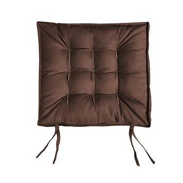 Imagem de Assento de Cadeira Suede Comfort Premium - Almofada Macia para Bancos e Móveis, Durável e Versátil para Casa e Office (Kaki)