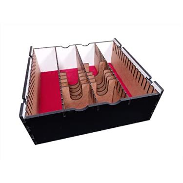 Imagem de Caixa Organizadora para Card Games (Genérico) - Modelo Vertical BLACK PREMIUM - TAMPA SLIDE