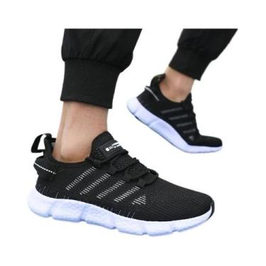 Imagem de Tênis Masculino De Verão Em Malha Respirável, Solado Macio, Confortáve