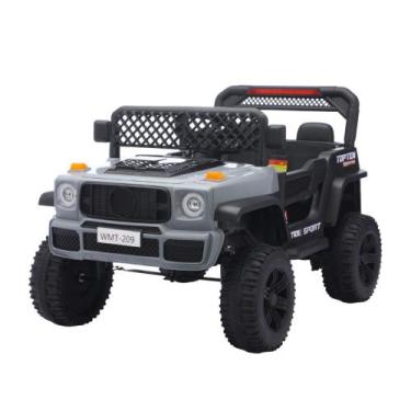 Imagem de Jipe Infantil Elétrico W2 Bang Toys com Design Off Road, Luzes, Sons, 