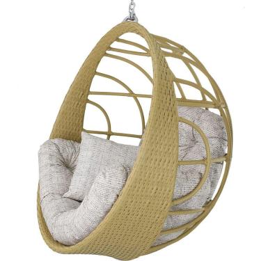 Imagem de Balanço Ninho Suspenso Hungria Avelã E Fundo Palha