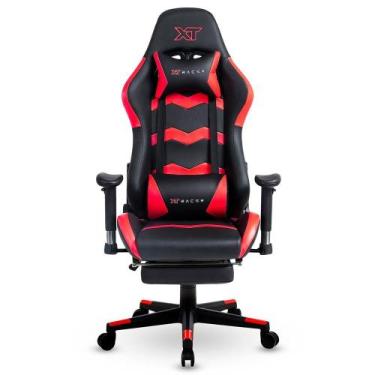 Imagem de Cadeira Gamer XT Racer Speed Series, Até 120kg, Com Almofadas e Apoio 