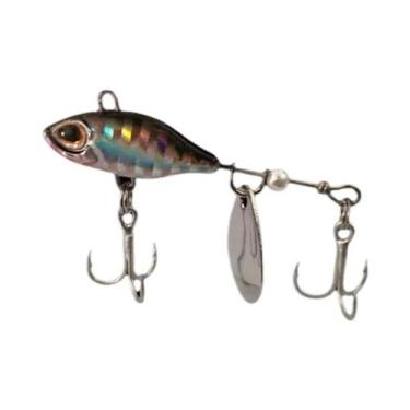 Imagem de Isca Artificial Giratória VIB Long Shot Com Colher E Cauda Para Pesca,