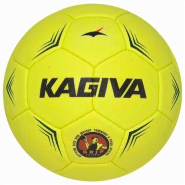 Imagem de Bola Handebol Kagiva K3 Pró Masculina PU Costurada à Mão 32 Gomos, Ama