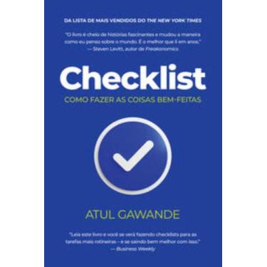 Imagem de Livro - Checklist - Editora Sextante