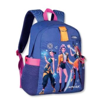Imagem de Mochila Escolar K-Pop Guerreiras Do K-Pop Feminina Moderna - Clio