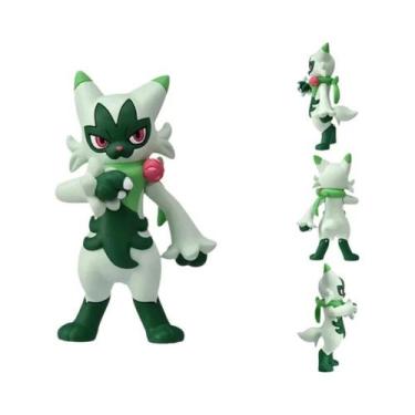 Imagem de Figuras Sprigatito Floragato Meowscarada Pokemon TAKARA TOMY Brinquedo