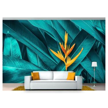 Imagem de Papel De Parede Floresta Natureza Árvores 3D 3M² Xna193